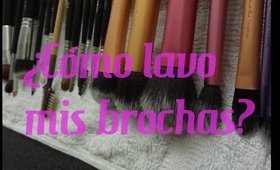 .: ¿Cómo lavo mis brochas? :.  Como cuidarlas para que te duren más!! // Argentina // Naty de Pardo