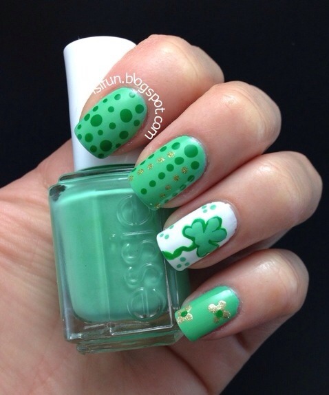 st patricks day manicure ideas