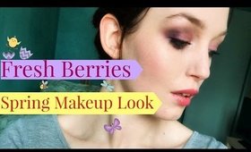 Fresh Berries Spring Makeup Tutorial | Holly Reed