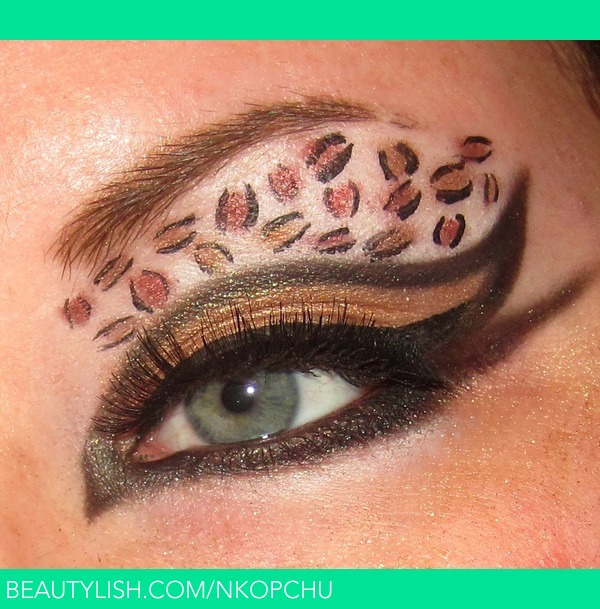 Animal Print Makeup | Nikki K.'s (Makeupfrenzy) Photo | Beautylish