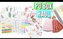 PO BOX HAPPY MAIL UNBOXING | Stickers & Planner Accessories
