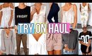 TRY ON CLOTHING HAUL Back To School 2017 | Fashion Nova, Zaful, Tobi