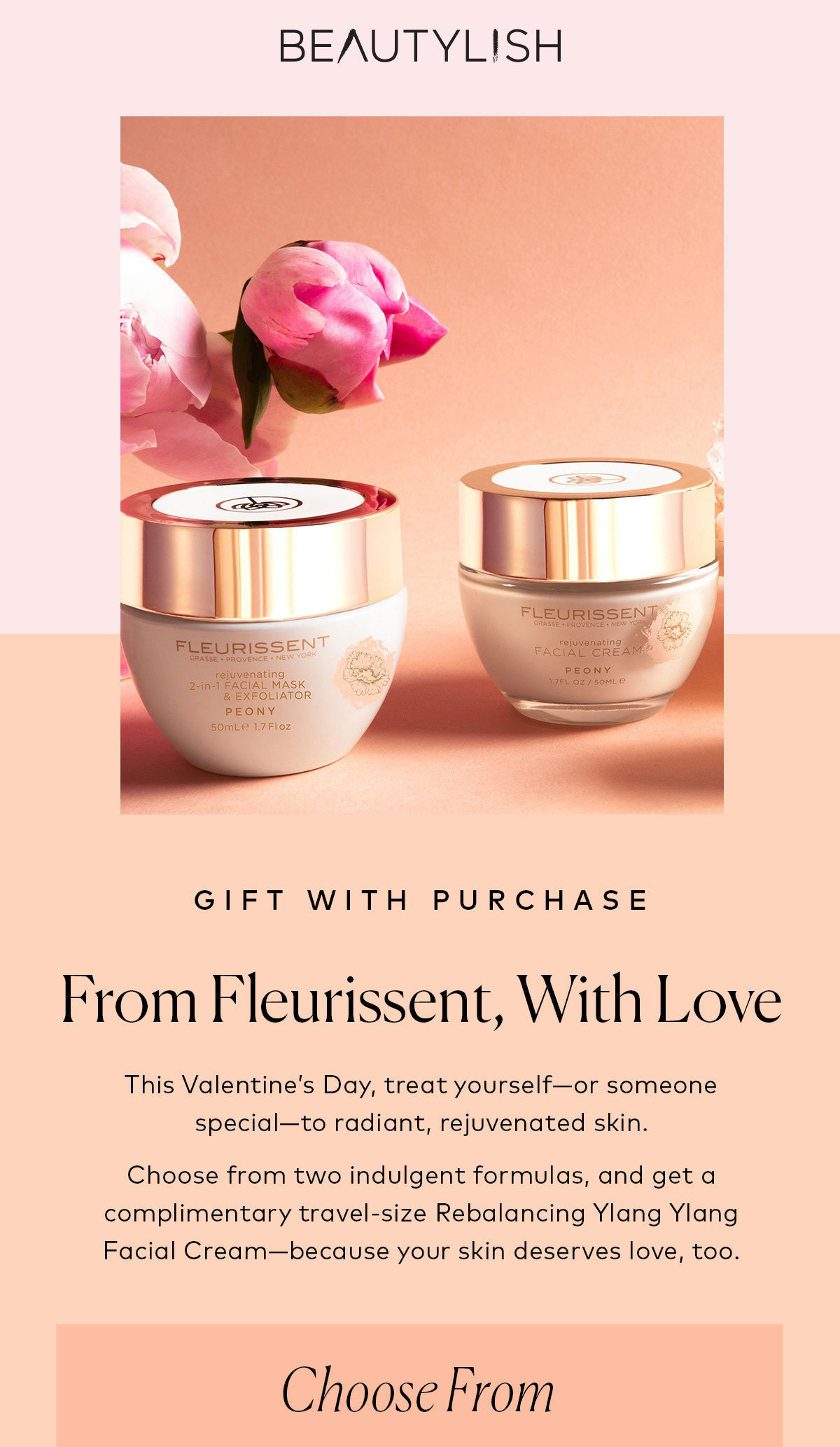 Choose from two indulgent formulas, and get a complimentary travel-size Fleurissent Rebalancing Ylang Ylang Facial Cream at Beautylish.com