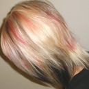 Hair color and hair cut by Christy Farabaugh