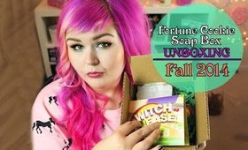 Fortune Cookie Soap Box Unboxing & Review Fall 2014