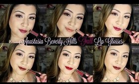 Anastasia Beverly Hills FALL Limited Edition Lip Gloss Set | Review + Swatches!