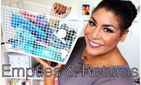 Empties & Returns ♥ Products I've Used Up & Will I Repurchase? ♥ Summer 2013