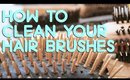 HAIR | How to clean your hair brushes | Πως να καθαρίσεις τις βούρτσες σου(Greek Subs) | Queen Lila