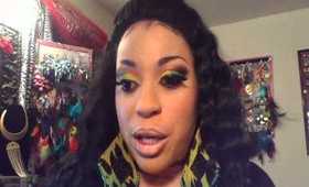 (F.O.T.D):  Lime Green/Green EYELOOK