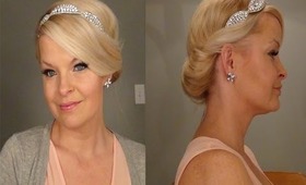 Headband Updo Hairstyle