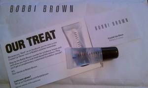 My Freebie by  Liking  Bobbi Browns Page on facebook   love it  
