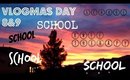 VLOGMAS DAYS 8&9: SCHOOLSCHOOLSCHOOL, KNEE THERAPY.