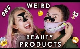 Testing Weird Beauty Products w/ Nicol Concilio | Maryam Maquillage