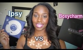 April Ipsy vs. BoxyCharm .. Let the battle begin