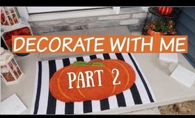 DECORATE FOR FALL WITH ME. PART 2