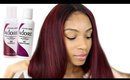 How to Dye Virgin Hair Red/Burgundy► Beauty Forever Brazilian Natural Wave