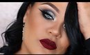 Silver Eyes + 2 Lip Options | NYE Makeup Tutorial Collab w/ MakeupByMichaelFinch