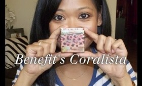 First Thoughts: Benefit Coralista Review & Demo