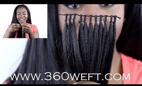 15min weave!?!?! l 360 weft
