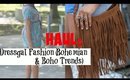 HAUL: Dressgal Fashion (Bohemian & Boho Trends + OOTDs)
