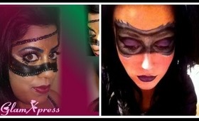 Mardi Gras Masquerade Tutorial- Collab With GlamXpress! ♡ | rpiercemakeup