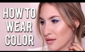 Makeup Tutorial: How To Pull-Off COLORFUL EYELINER | Jamie Paige