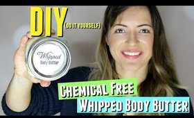 DIY chemical free whipped body butter, DIY all natural whipped body butter ratio with Shea Butter