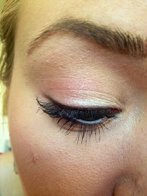 Today's natural eye makeup :)