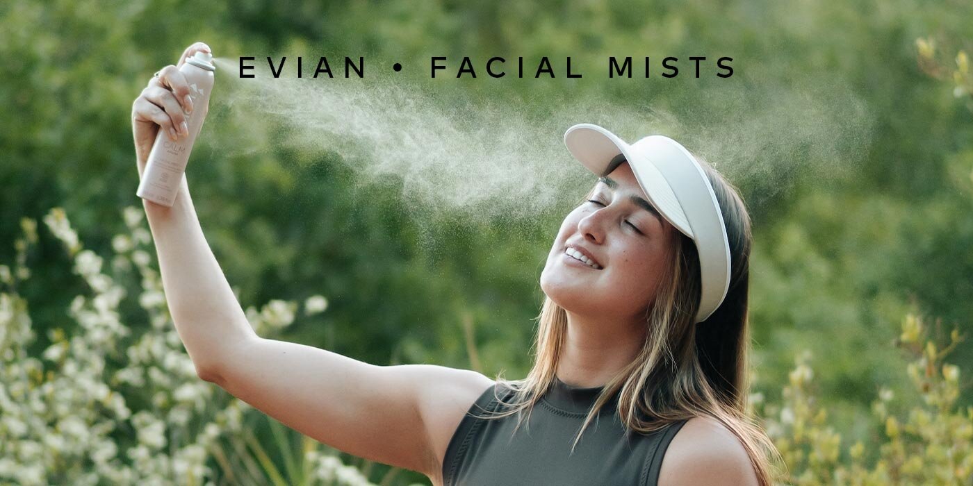 Evian’s new certified organic formulas add botanicals like white tea, jasmine, and wild indigo to every spritz. Shop their new Facial Mist Sprays on Beautylish.com