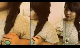 how to: fish tail braid