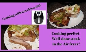 Cooking with Lovekisses99 - Easy Steak in the Airfryer XL