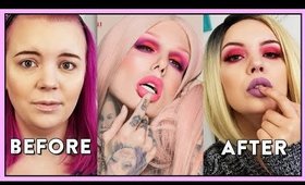 I TRIED FOLLOWING JEFFREE STAR'S BLOOD SUGAR MAKEUP TUTORIAL