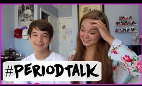 Educating My Brother About Periods! #periodtalk