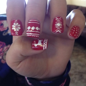 Winter sweater nails