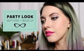 GRWM | Soft Smokey Eye + Bold Lip