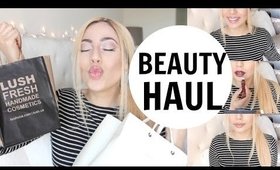 TRY-ON BEAUTY HAUL!