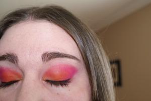 Orange and pink with Burning Heart Palette.