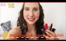 BEST Drugstore Lipsticks for Fall | Lip Swatches & Review