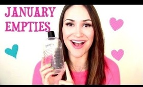 January Empties: Beauty/Hair Care/Body