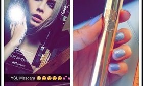 Influenster YSL FAUX LASH MASCARA Demo+Review