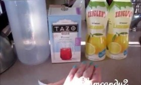 How to make passion tea lemonade the StarBucks way!!!