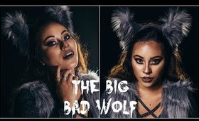Big Bad Wolf Costume & Makeup Tutorial | Last minute costume idea