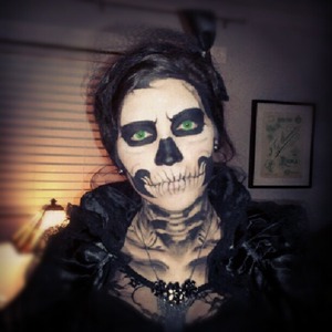 My halloween costume and makeup 2012. All makeup done by myself. Took 3 hours!!!!