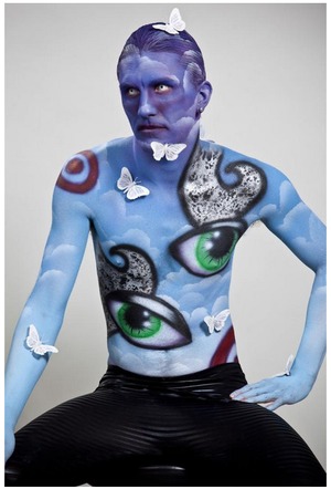 My first body painting 