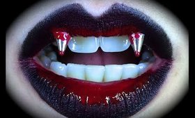 Vampire Lip Art ft Born Pretty & MAC