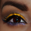 Yellow & Purple Eye