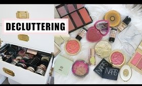 Decluttering: Blushes, Bronzers, Highlighters | New Year, New Space ep 3