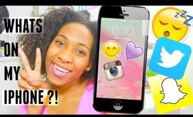 What's on my iPhone ?! + How I edit Instagram Photos !