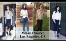 What I Wore: Los Angeles, CA + VLOG