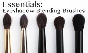 Essentials- Eyeshadow Blending Brushes